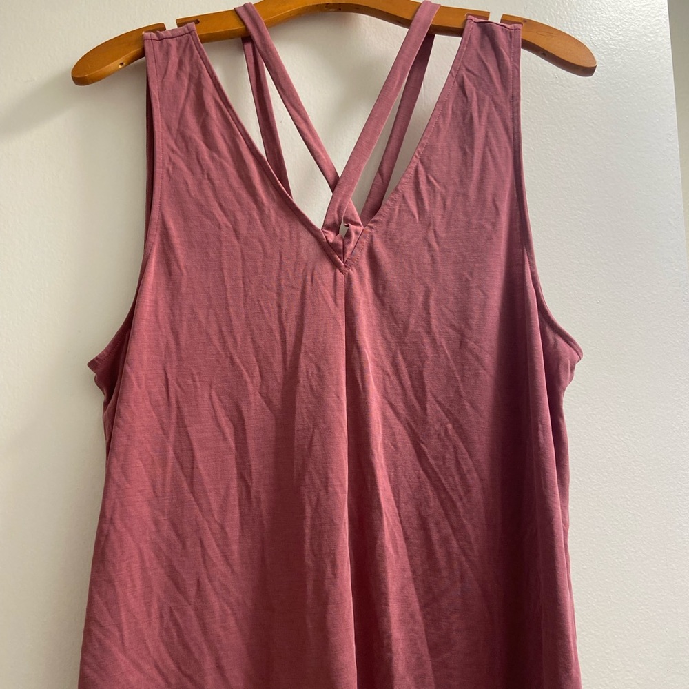 American Eagle Outfitters- Dark Pink Tank Top